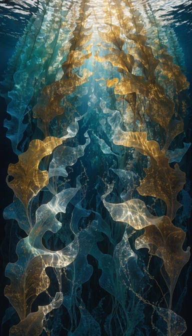 Free Flowing Kelp Forest Image - Kelp, Seaweed, Ocean | Download at ...