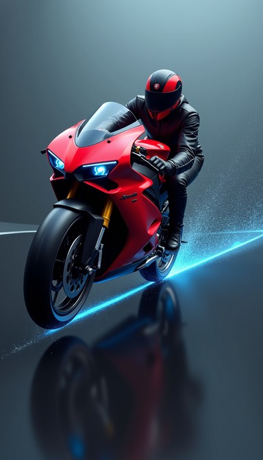 Free Red Racer Rising Image - Motorcycle, Racing, Red | Download at ...