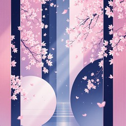 Free Sakura City Dreams Image - Sakura, Geometric, Anime | Download at ...