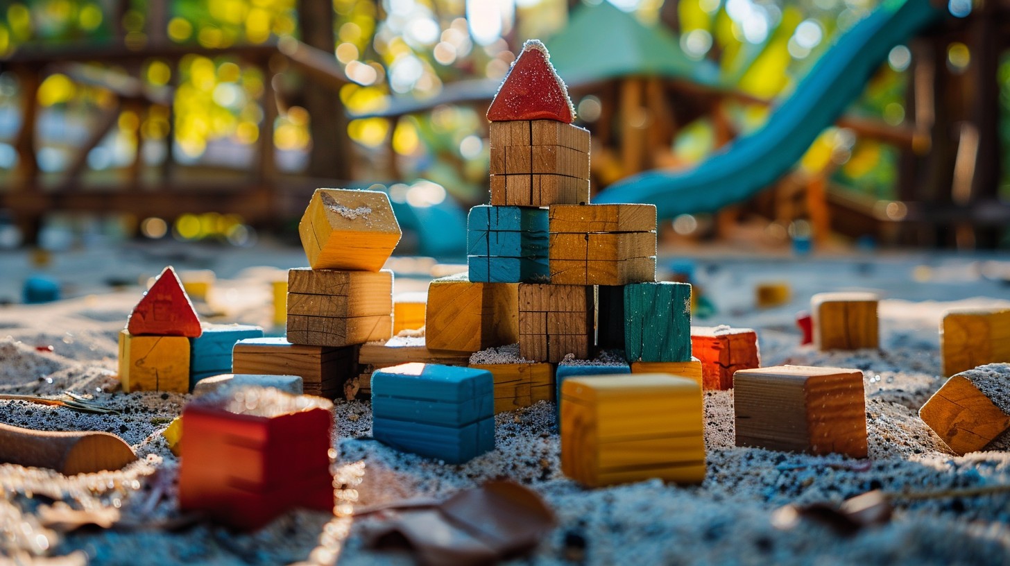 Free Colorful Wooden Blocks Image - Playground, Wooden, Blocks ...