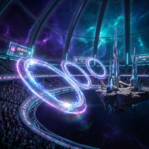 Free Crystalline Arena Glow Image - Arena, Futuristic, Stadium ...