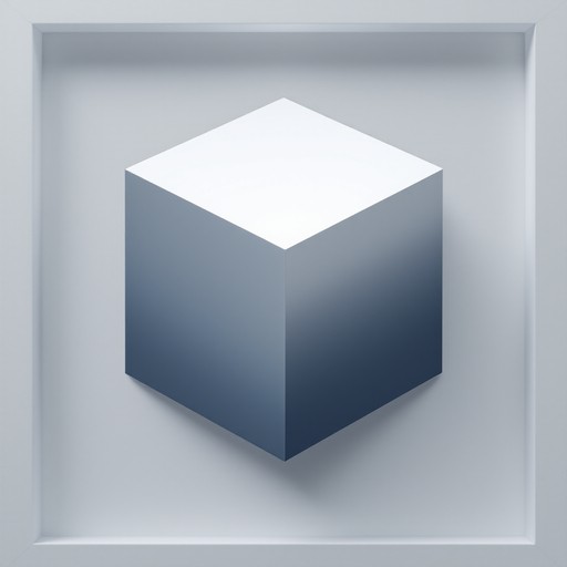 Free Minimal Gradient Cube Image | Download at StockCake