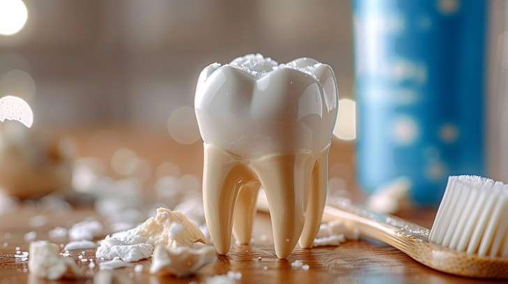 Free Dental Hygiene Display Image - Tooth, Toothpaste, Toothbrush ...