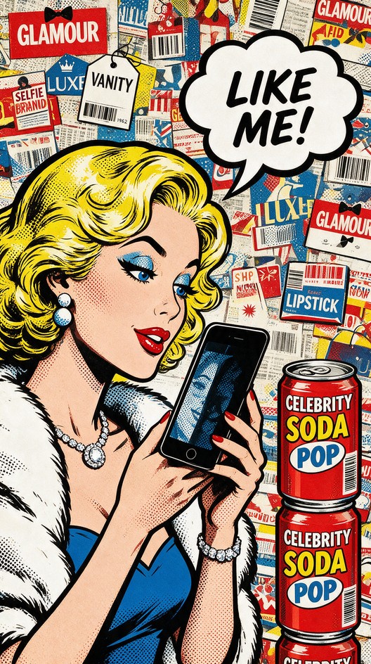 Download Pop Art Glamour Image - Illustration, Popart, Retro | StockCake
