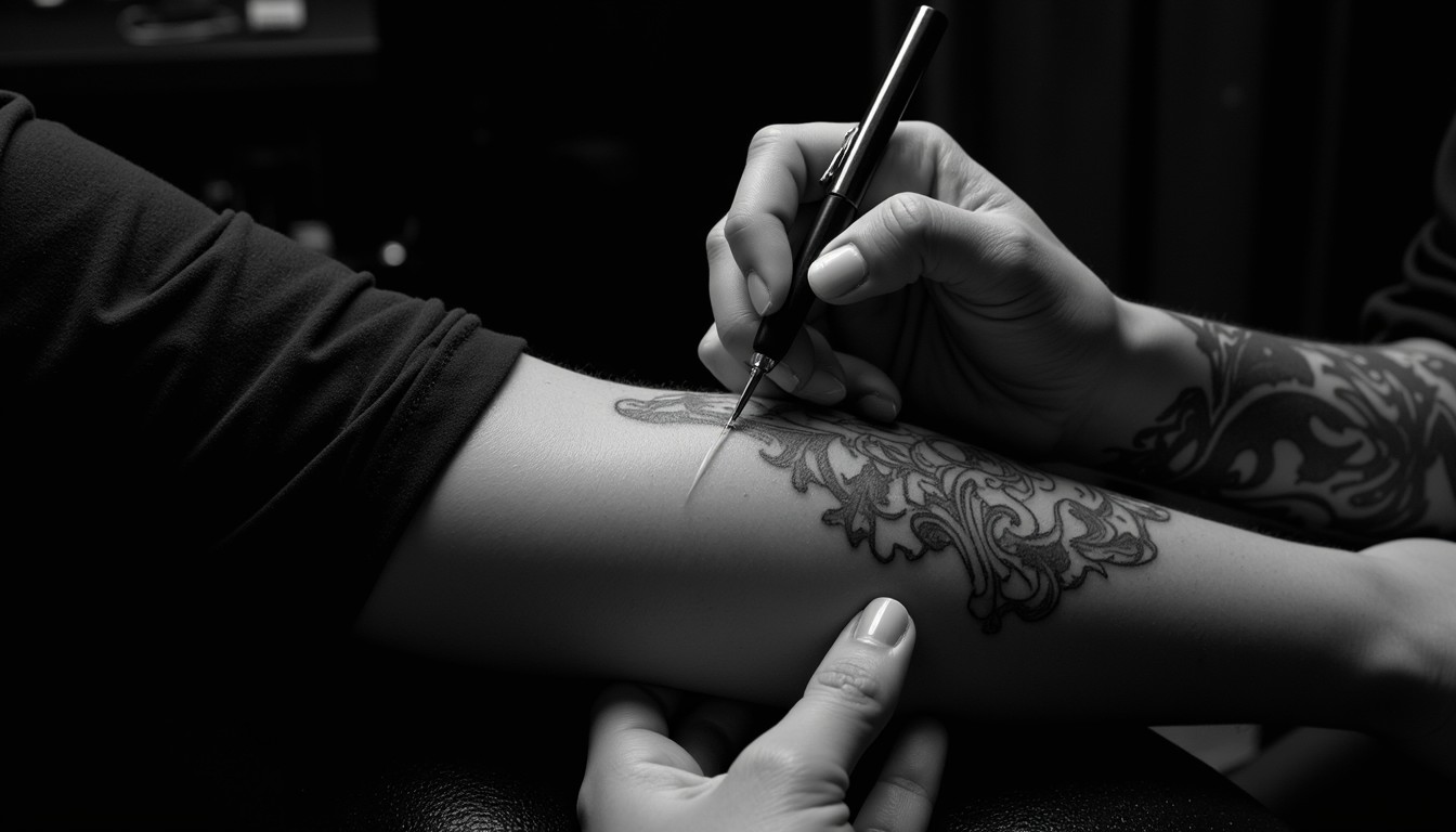 Skinand Ink Free Ink and skin Image - Tattoo, Ink, Artist | Download at StockCake