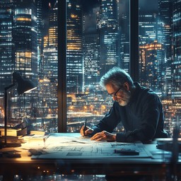 Free Architect at Work Image - Architect, Cityscape, Working | Download ...