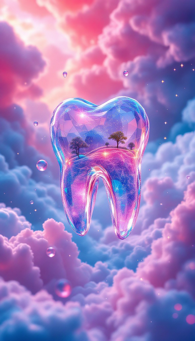 Free Mystical Tooth Ascension Image - Tooth, Dental, Surreal | Download ...