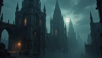 Sentient Castle Free Gothic Twilight Castle Image - Gothic, Castle, Cathedral ...