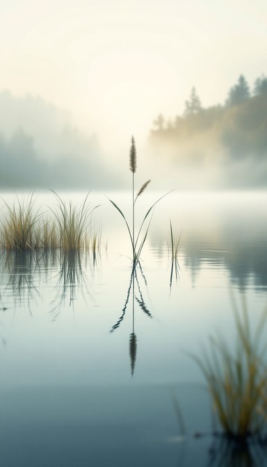 Free Misty Reed Reflection Image - Misty, Reflection, Lake | Download ...
