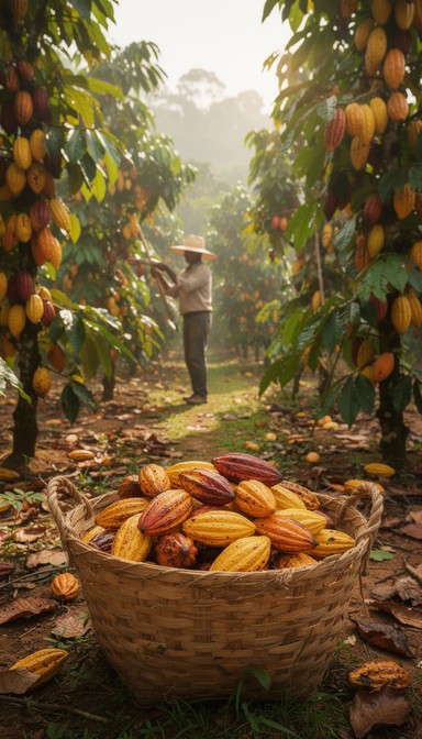 Free Golden Cocoa Bounty Image - Cocoa, Chocolate, Harvest | Download ...