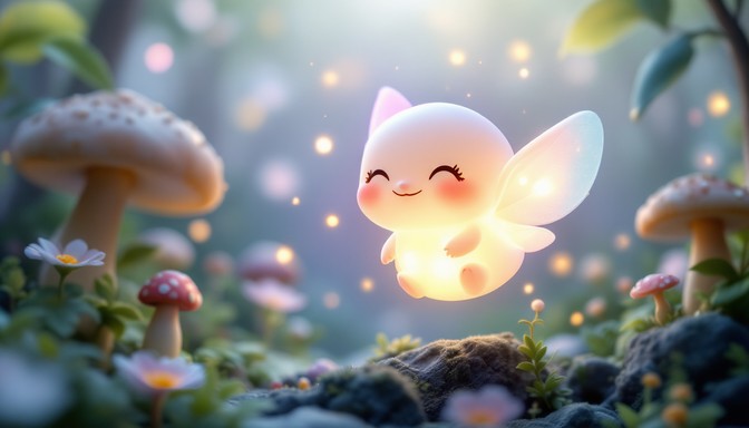 Free Glowing Forest Sprite Image - Sprite, Fairy, Creature | Download ...