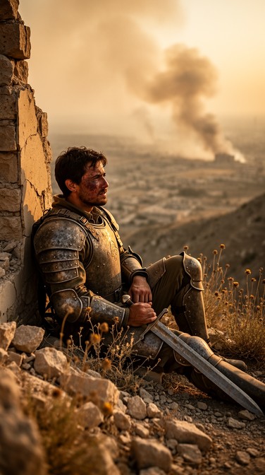 Free Warrior Finds Rest Image - Warrior, Soldier, Battle | Download at ...