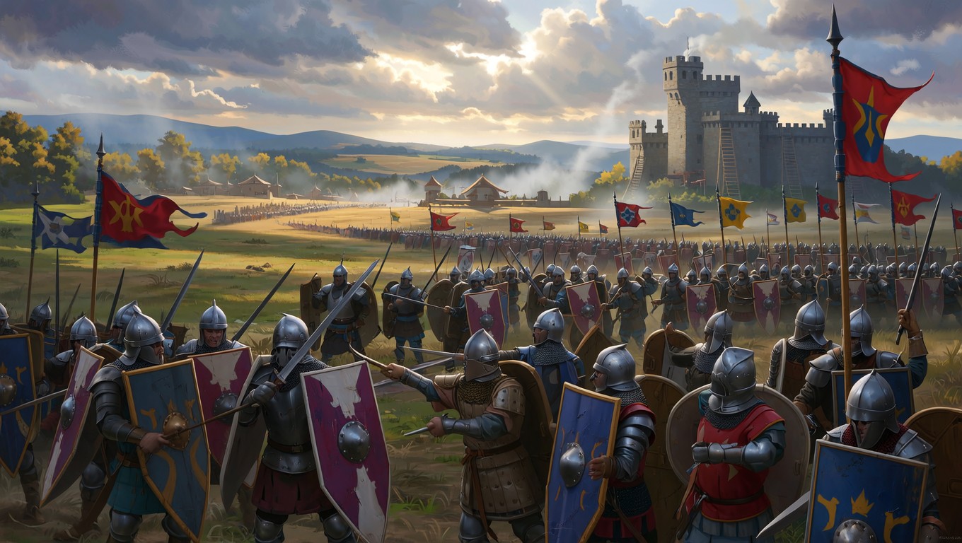 Free Medieval Battle Scene Image - Medieval, Battle, Knights | Download ...