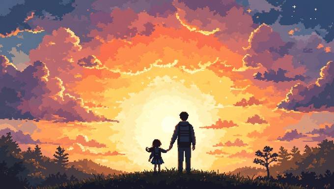 Free Father Daughter Sunset Image - Father, Daughter, Family | Download ...