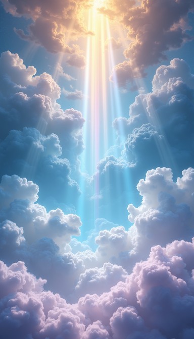 Free Divine Light Ascending Image - Ethereal, Heavenly, Divine ...