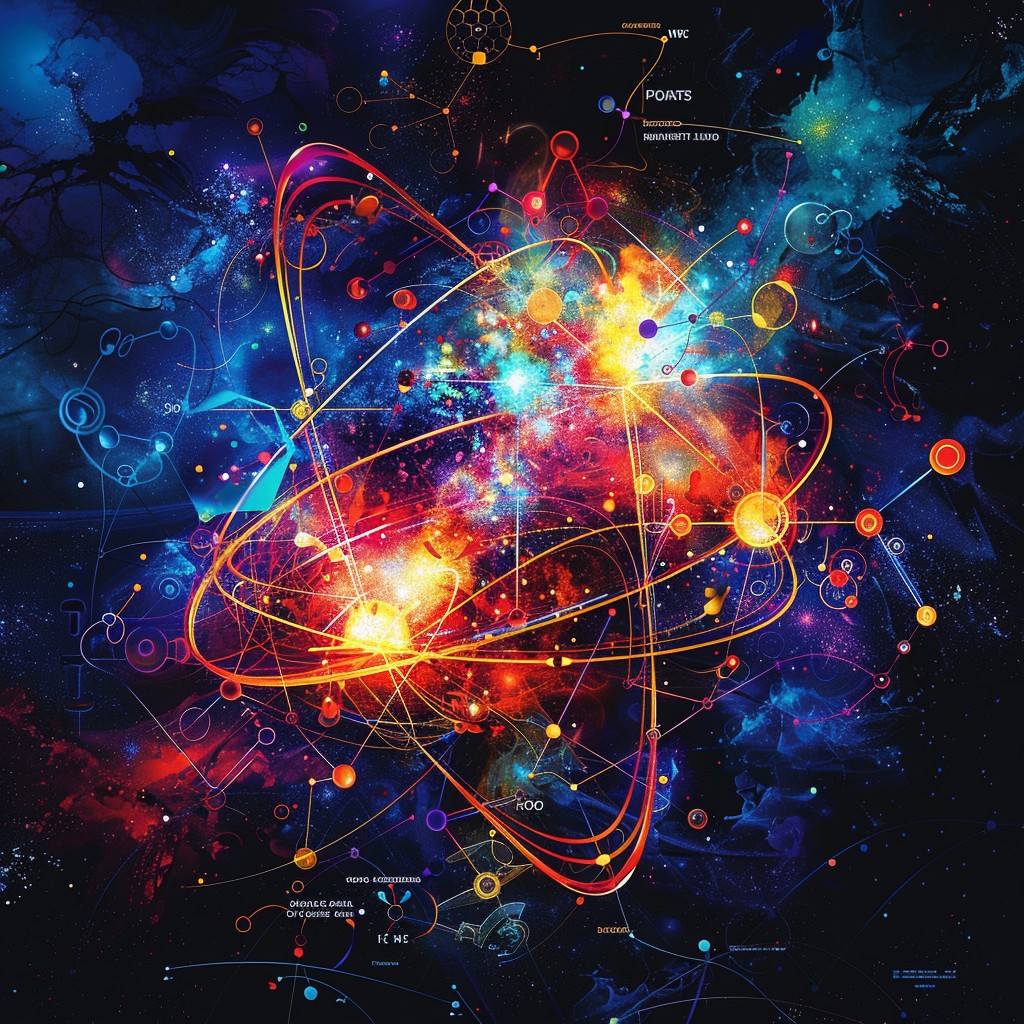 Free Vibrant Atomic Art Image - Vibrant, Atomic, Science | Download at ...