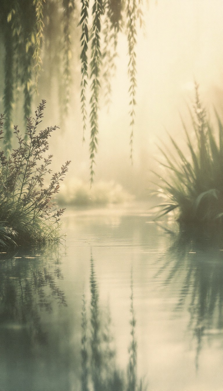 Mornign Reflection Free Misty Morning Reflection Image - Peaceful, Reflection, Botanical ...