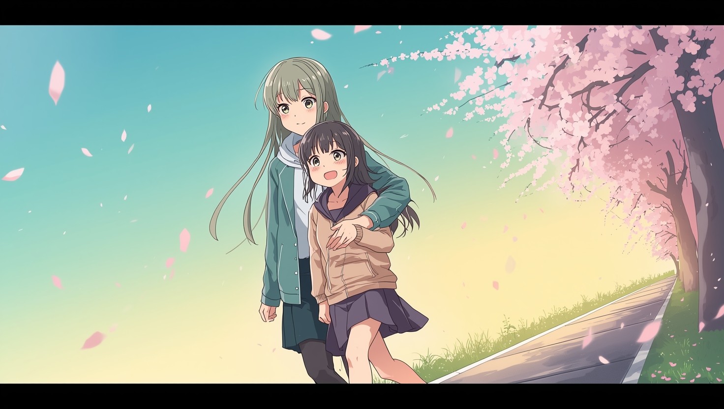 Free Cherry Blossom Support Image - Anime, Manga, Illustration ...