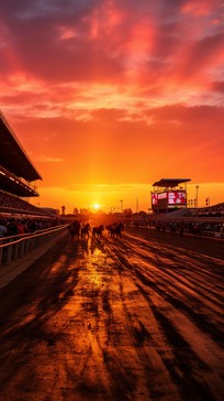 Sunset Image Racing Free Sunset Race Vibes Image - Sunset, Racetrack, Racing | Download at ...