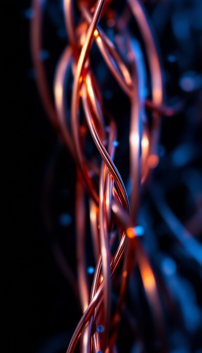 Free Twisted Copper Dance Image - Copper, Wire, Abstract | Download at ...