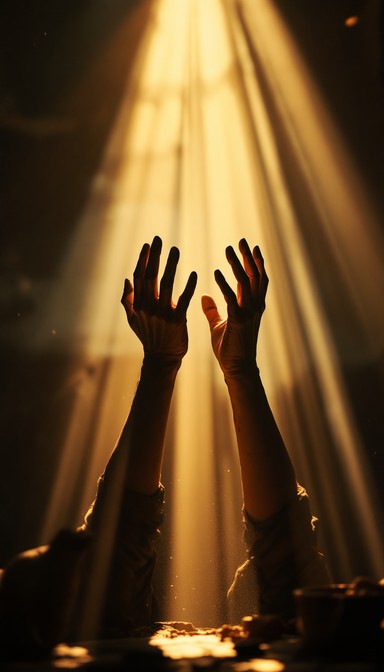 Free Light Embraces Hope Image - Light, Hands, Rays | Download at StockCake