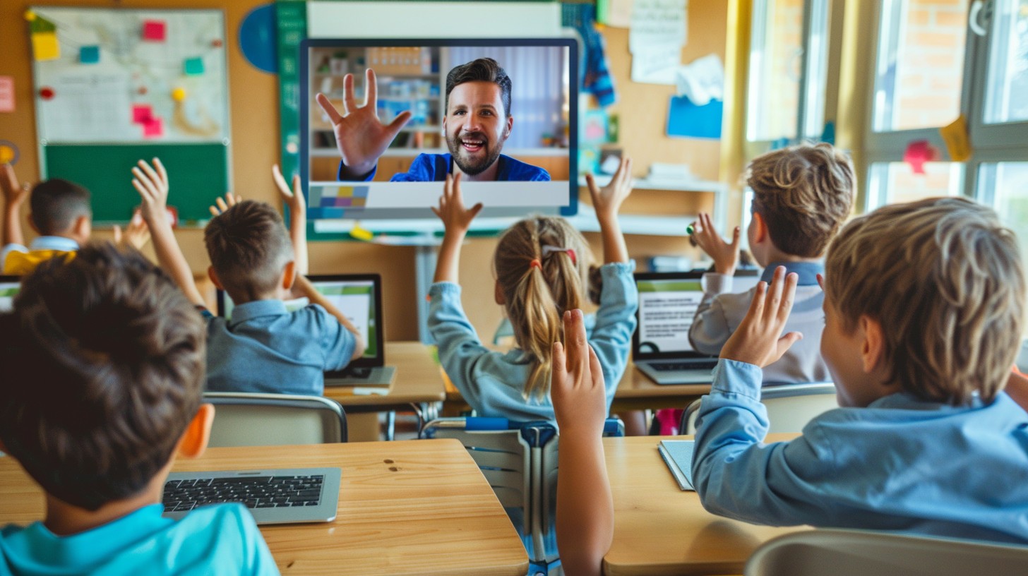Free Interactive Digital Class Image - Education, Technology, Students ...