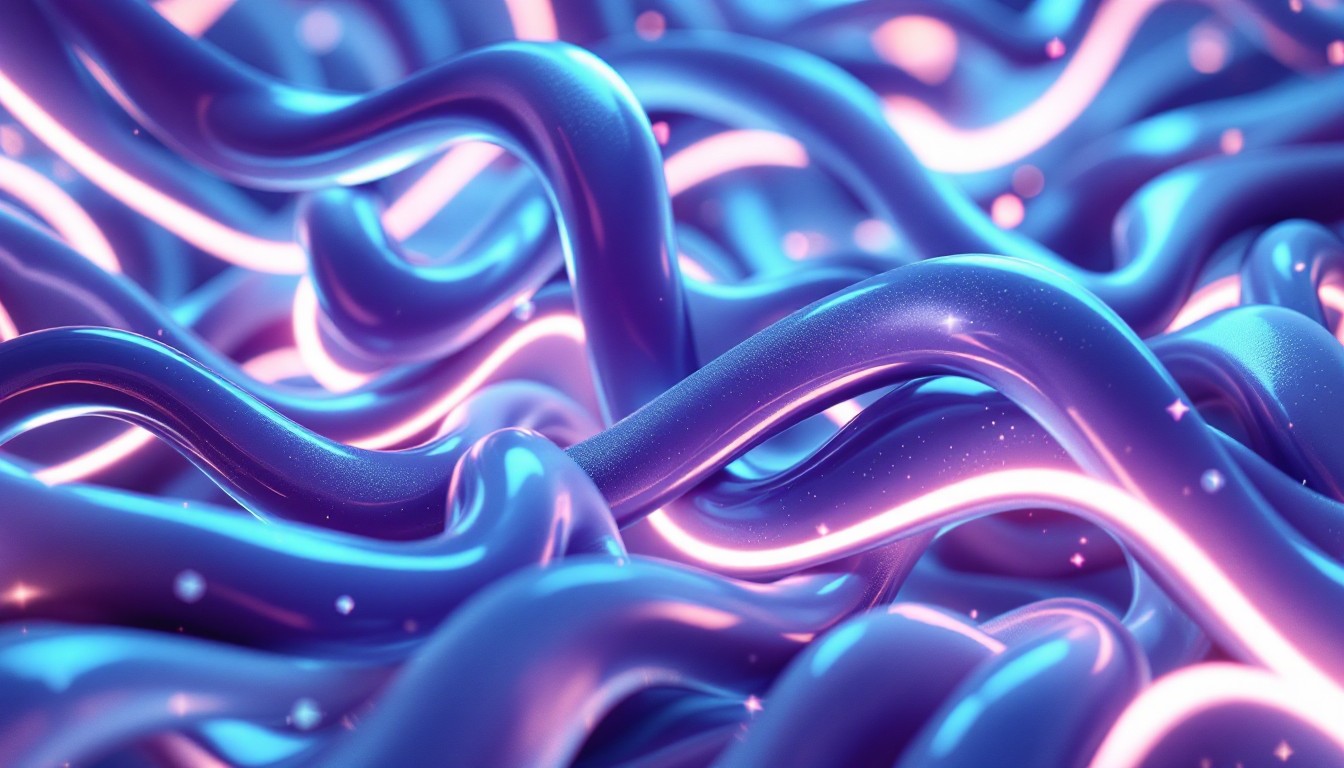 Purple Riboons Free Flowing Purple Ribbons Photo - Flowing, Purple, Blue | Download at ...