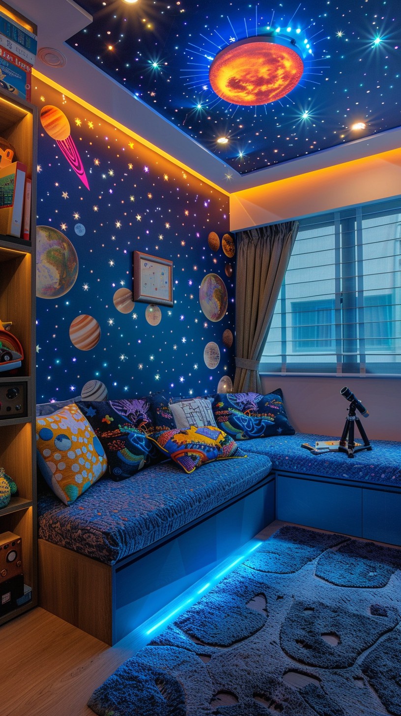 Free Cosmic Bedroom Decor Image - Bedroom, Cosmic, Space | Download at ...