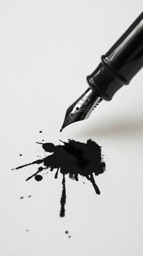 Free Ink spill elegance Image - Ink, Spill, Black | Download at StockCake