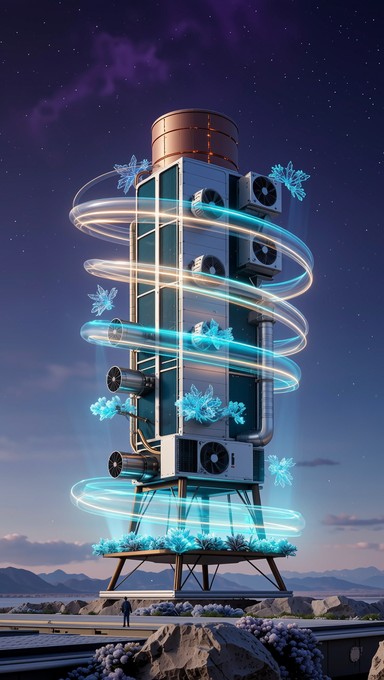 The Invisible Tower Free Mystical Industrial Tower Image - Surreal, Fantasy, Tower ...