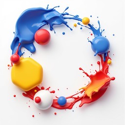 Free Dynamic Color Circle Image - Abstract, Minimal, Geometric ...