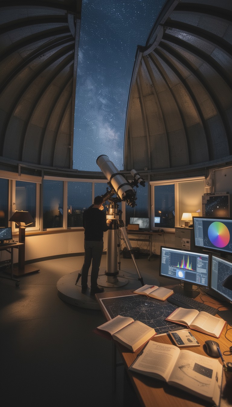 Free Observatory Night Watch Image - Astronomer, Telescope, Observatory ...