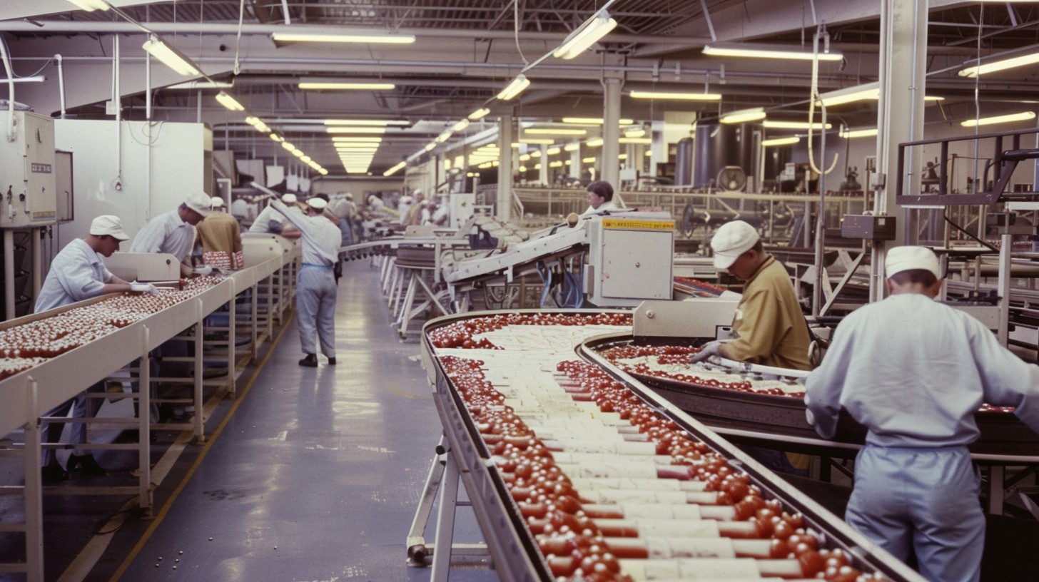 Free Busy Factory Floor Image - Factory, Workers, Production | Download ...
