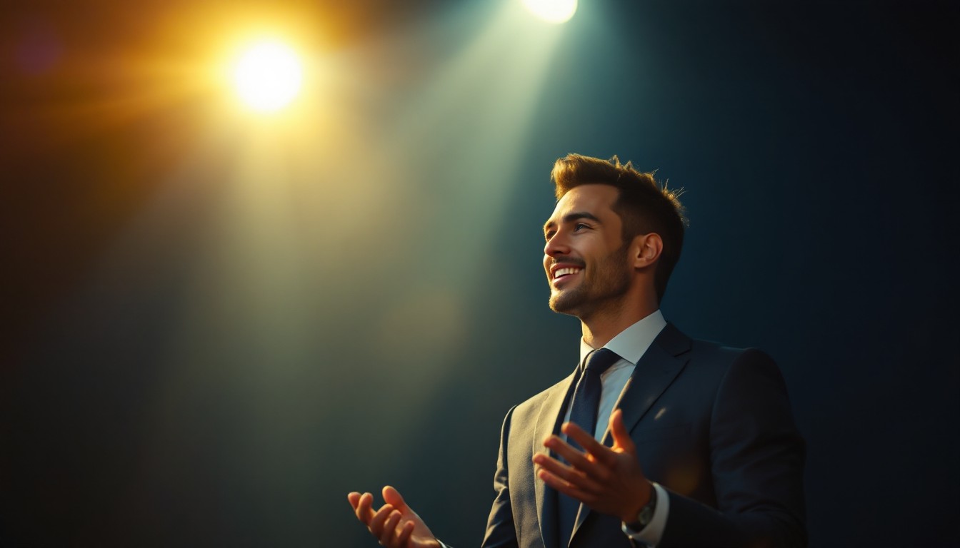 Leader Spotlight Free Leadership in spotlight Image - Speaker, Presenter, Executive ...