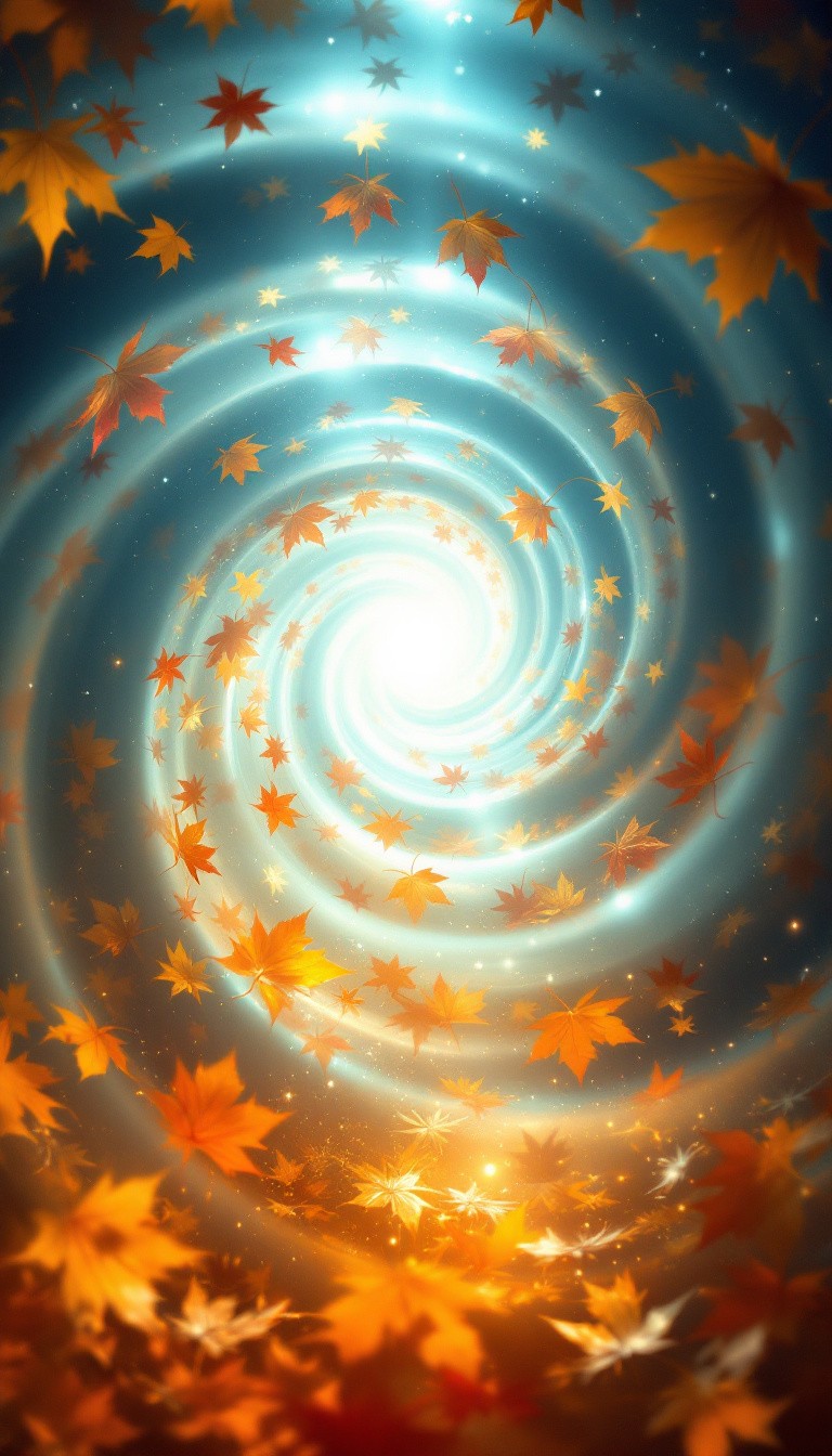 Fall Color Swirls Free Autumnal cosmic swirl Image - Autumn, Swirl, Vortex | Download at ...