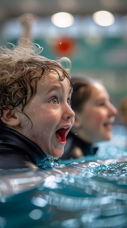 Free Joyful Pool Moment Image - Child, Swimming, Pool | Download at ...