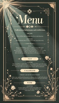 Free Elegant Menu Design Image - Menu, Elegant, Vintage | Download at ...