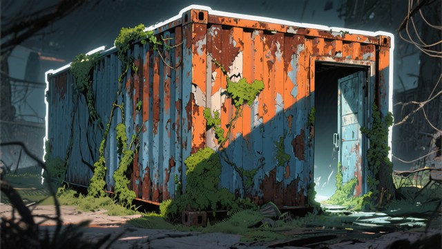 Container Apocalyptic Free Rusted Portal Mystery Image - Container, Rust, Apocalyptic ...
