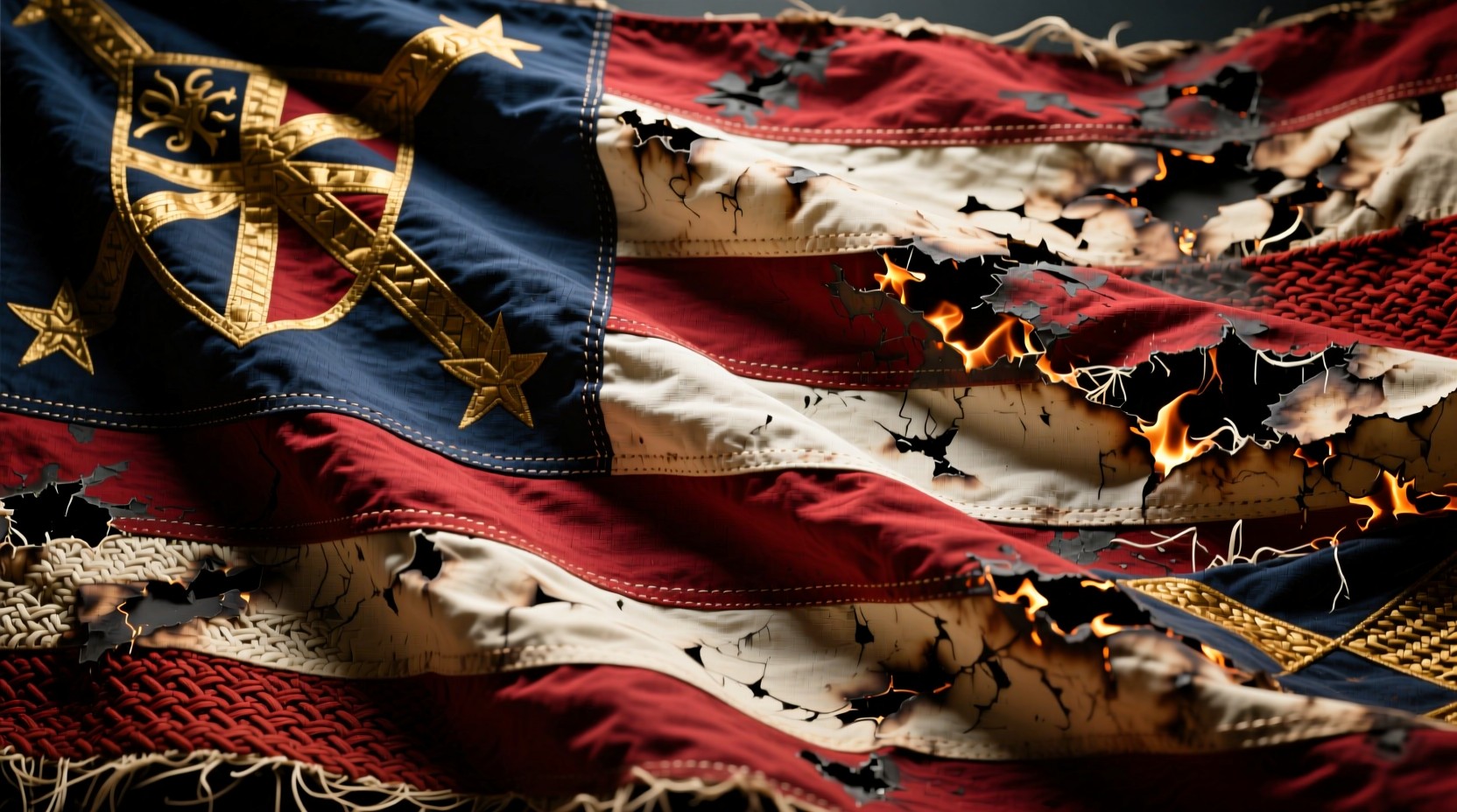 Free Battle-Scarred Banner Image - Flag, Tattered, Patriotic | Download ...