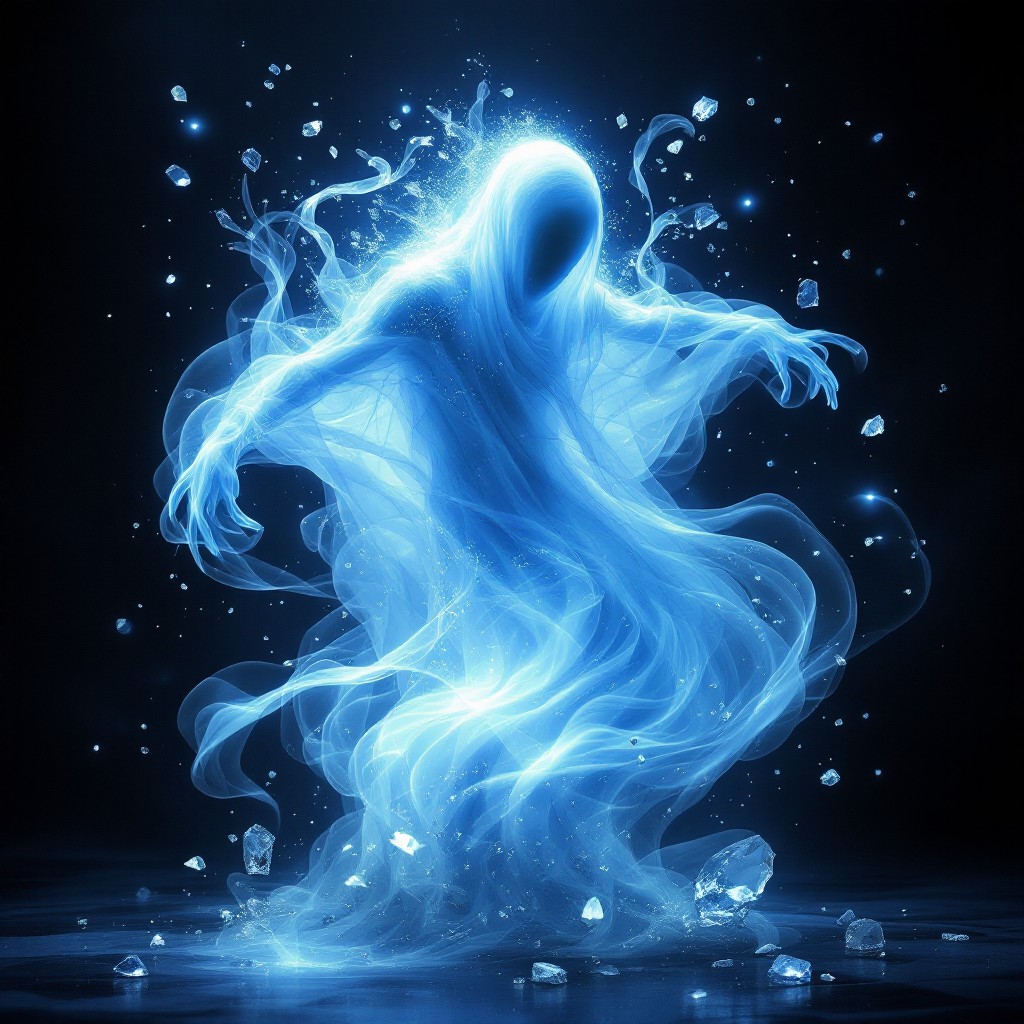 Download Luminous Ghost Materializes Image - Ghost, Spirit