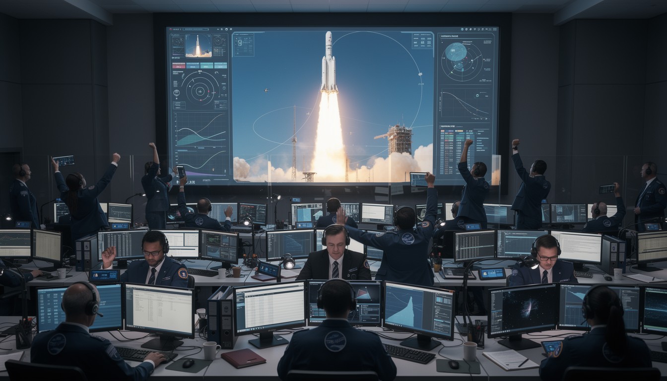 Download Mission Control Celebration Image - Space, Rocket, Launch ...