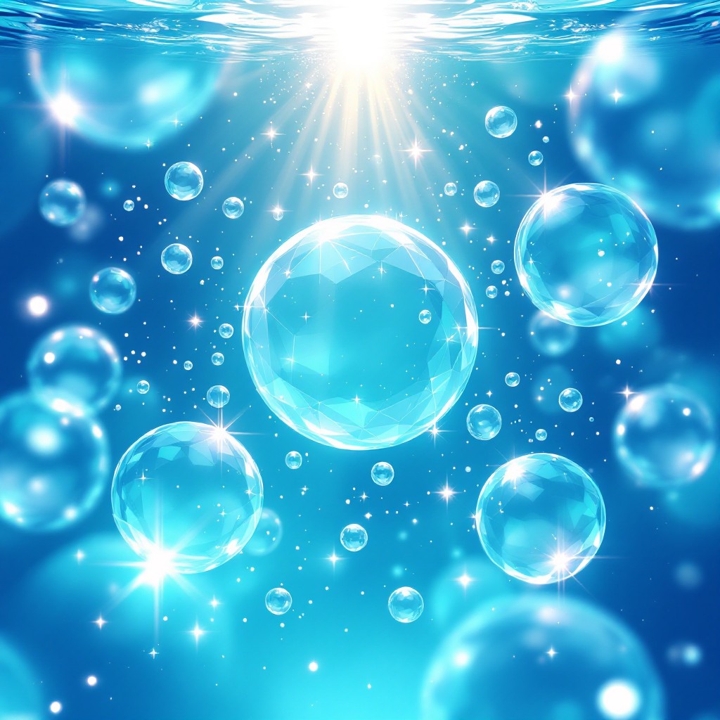 Free Luminescent Bubbles Rising Image - Bubbles, Anime, Manga ...