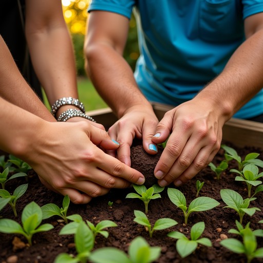 Free Collaborative Garden Project Image - Gardening, Community, Hands ...