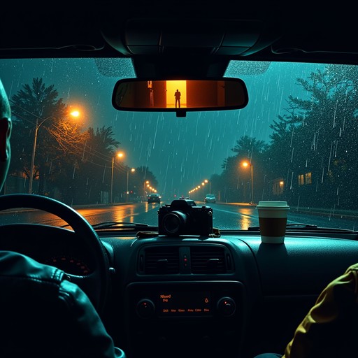 Free Rainy Night Vigil Image - Rainy, Night, Car | Download at StockCake