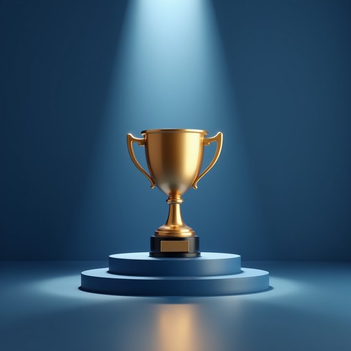 Trophy Blue Rays Free Golden Achievement Trophy Image - Trophy, Gold, Achievement ...