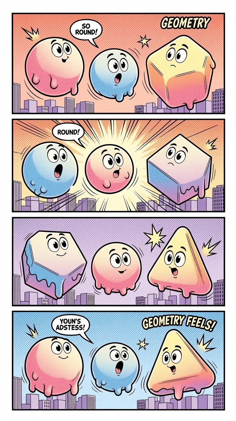 Free Soft Geometry Comics Image - Geometry, Shapes, Comic | Download at ...