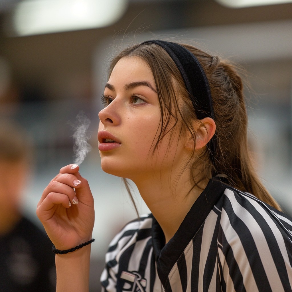 Referee Hummer Free Referee In Thought Image - Referee, Female, Thought | Download at ...