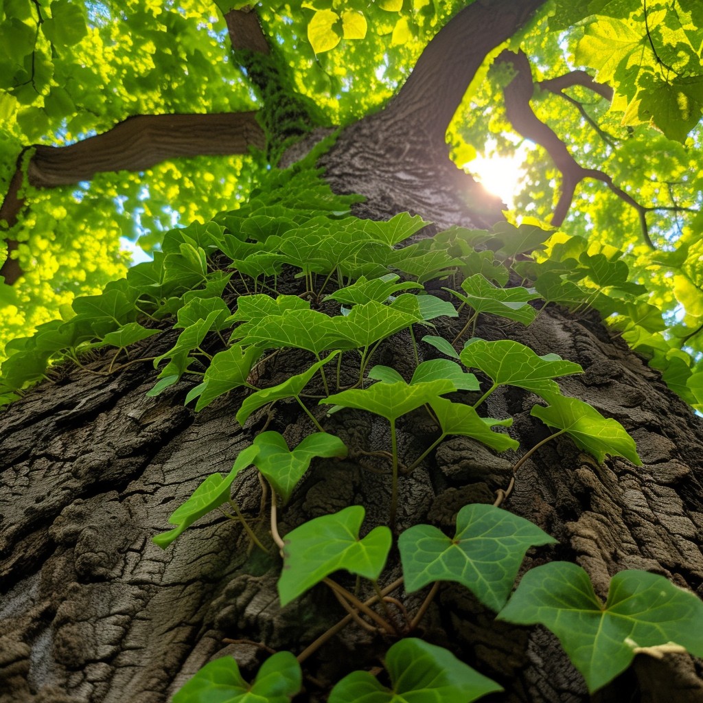 Free Verdant Tree Canopy Image - Nature, Greenery, Ivy | Download at ...