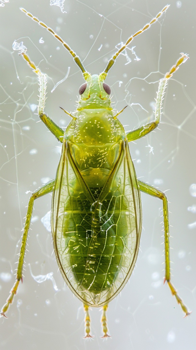 Download Green Aphid Close-up Image - Green, Insect, Macro | StockCake