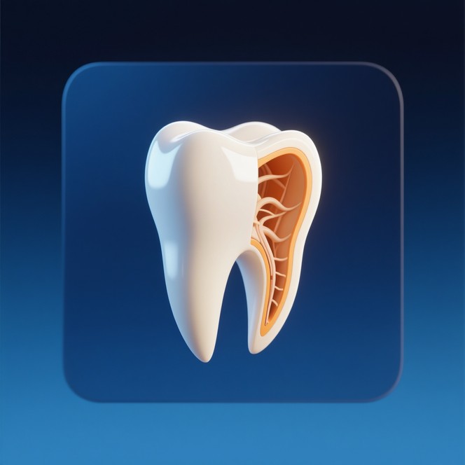 Cannis Tooth Free Canine Tooth Cutaway Image | Download at StockCake